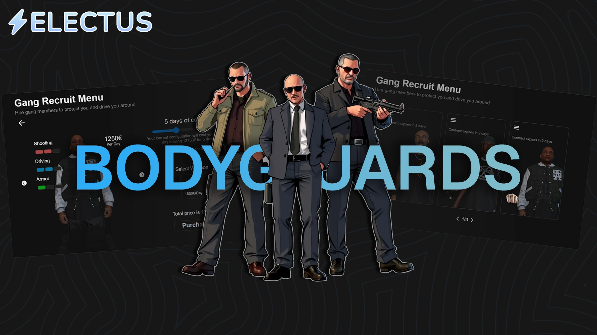 bodyguards FiveM script screenshot 1