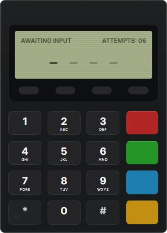 Keypad minigame preview