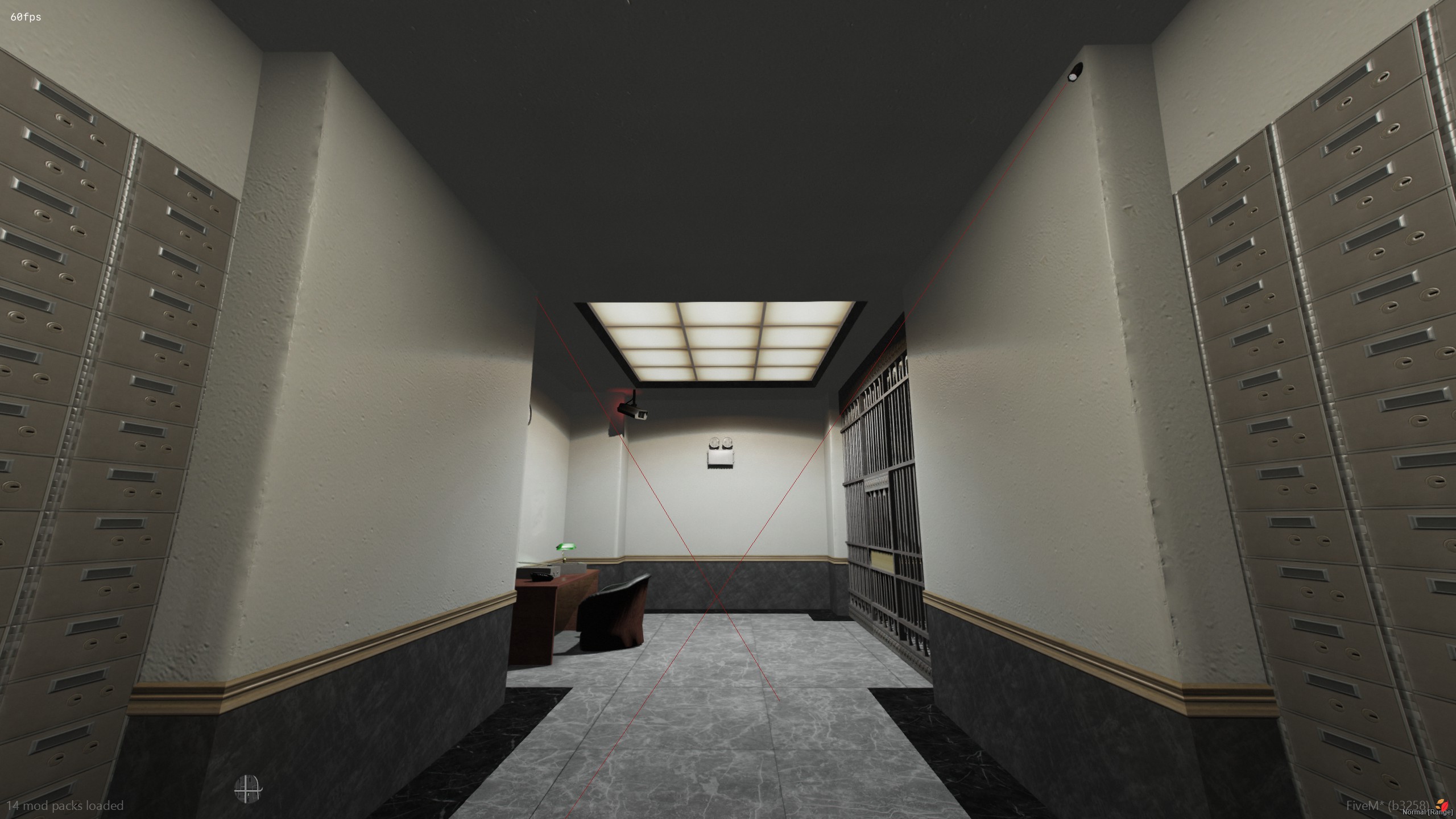 Laser security node feature preview for heists